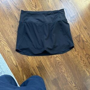 Black Tennis Skort